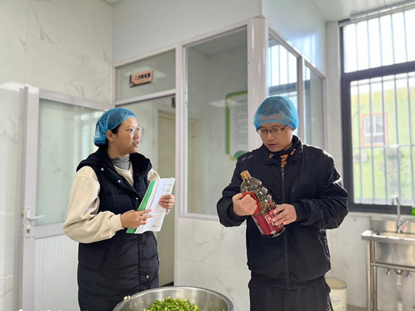 “食”刻准备，安全护航 —隆政园迎接食品安全包保督导工作